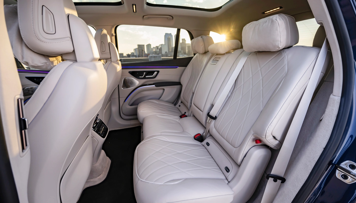 Mercedes Benz Eqs Suv - Interior Asientos Traseros