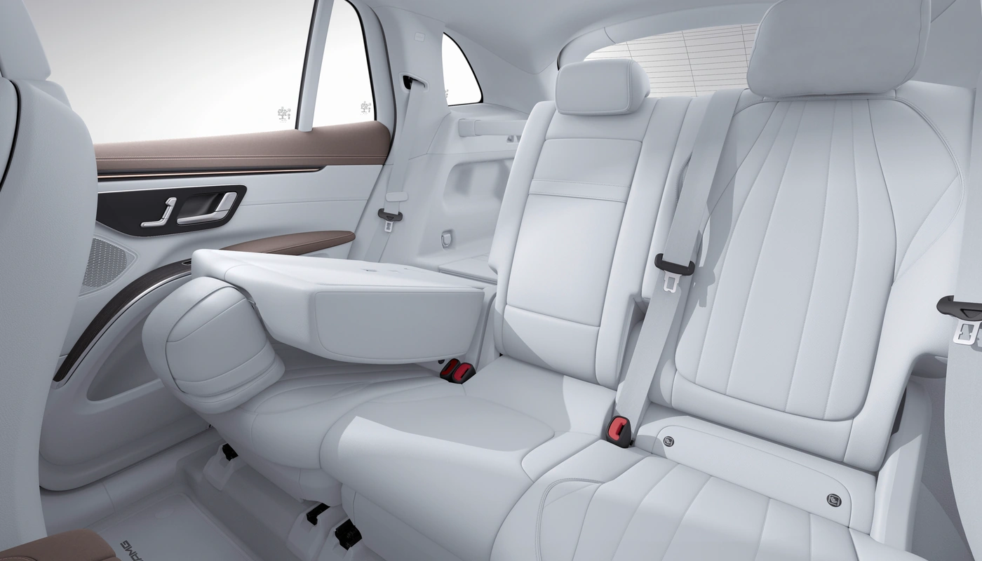 Mercedes Benz Eqs Suv - Interior Asientos Traseros