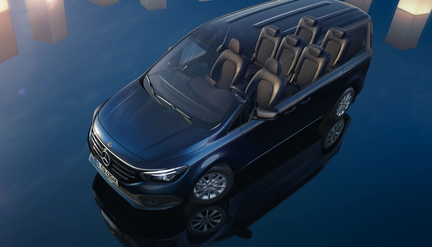 Mercedes Benz Eqt - Interior Detalle