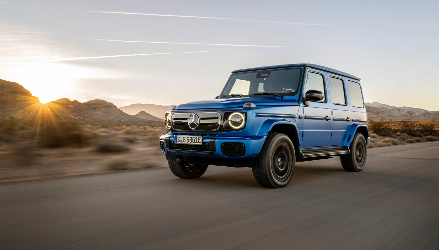 Mercedes Benz G - Contexto Entorno Real Contexto Conduciendo Exterior Frontal Izquierda