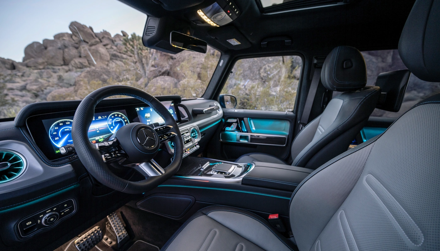 Mercedes Benz G - Interior Asientos Delanteros