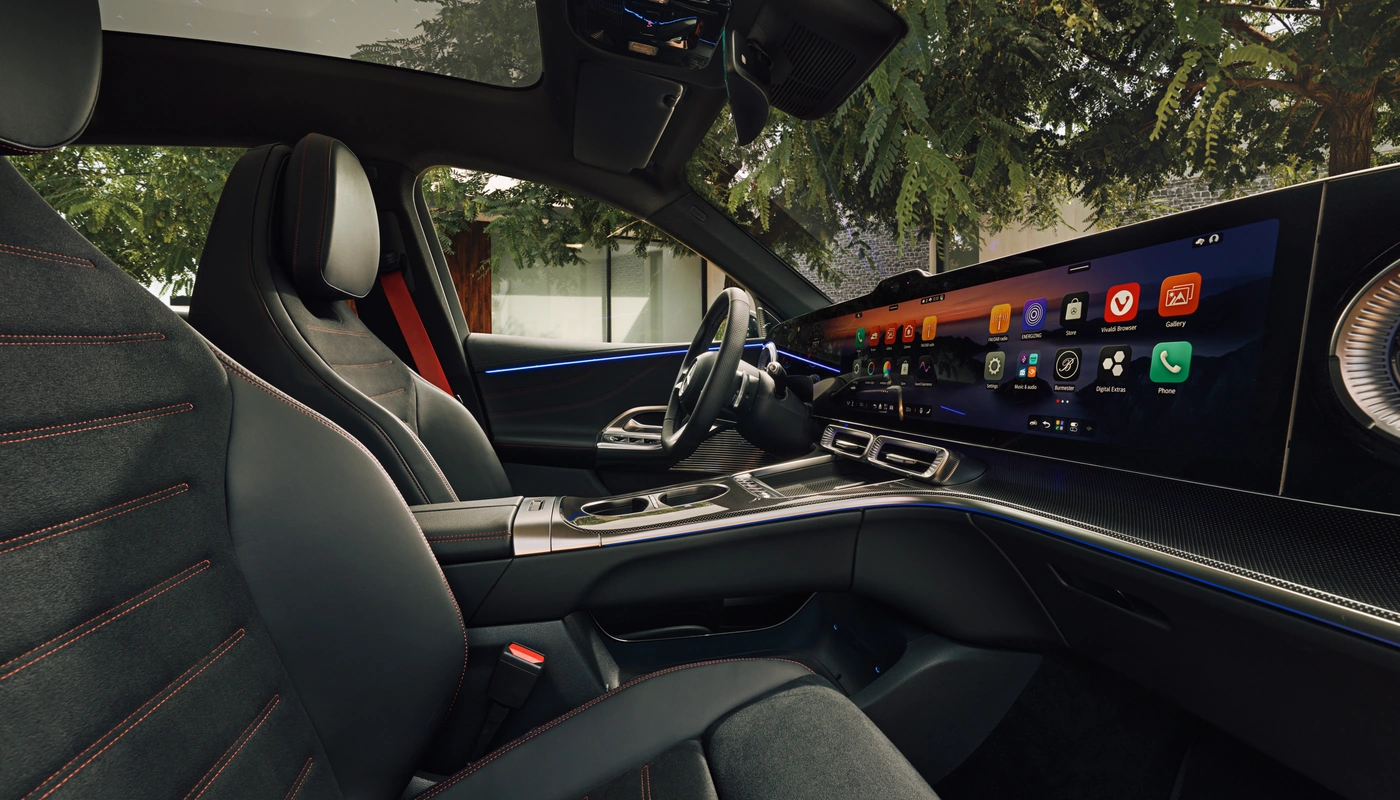 Mercedes Benz Glc - Interior Pantalla Central