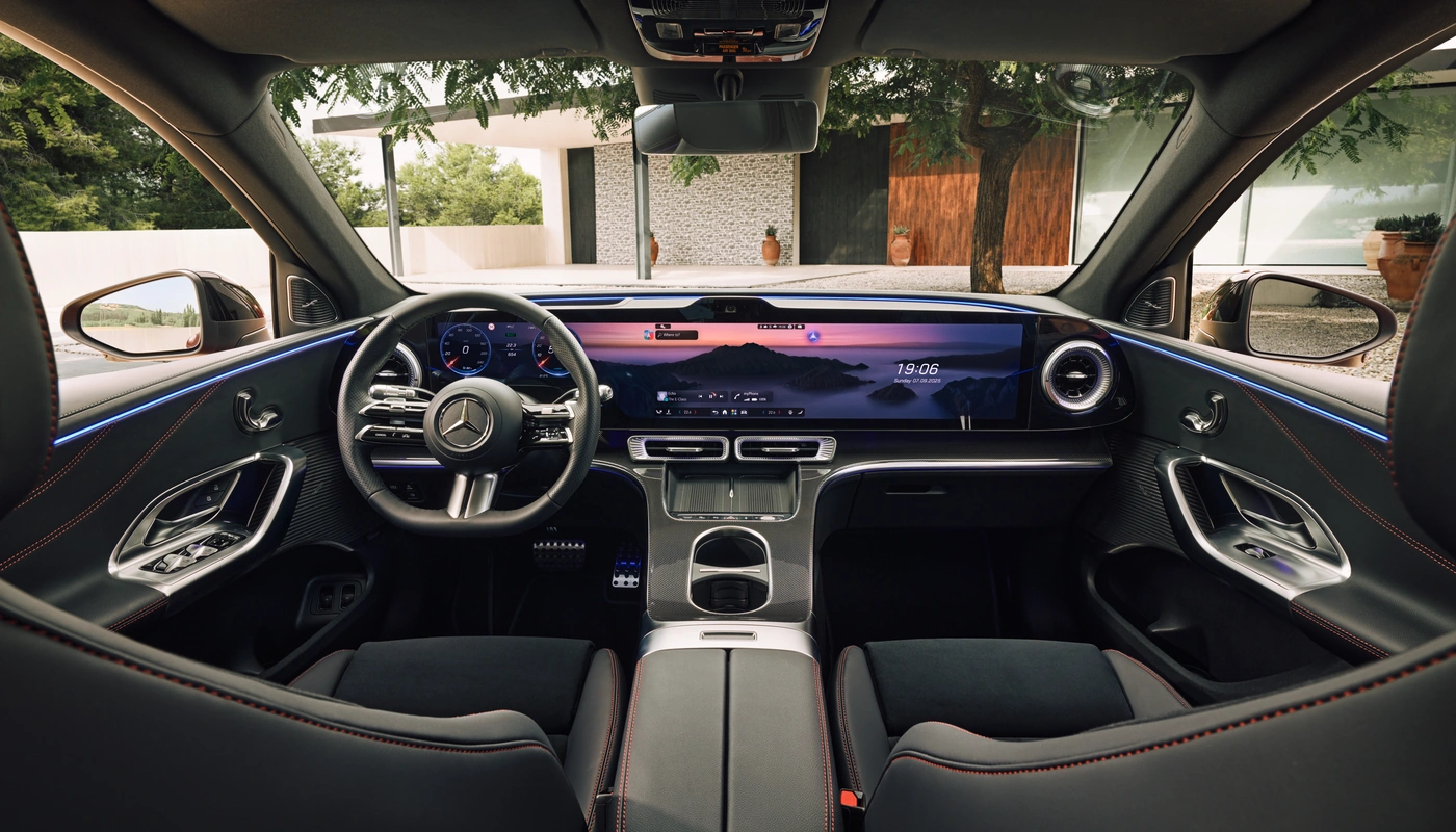 Mercedes Benz Glc - Interior Salpicadero Interior Pantalla Central Interior Volante