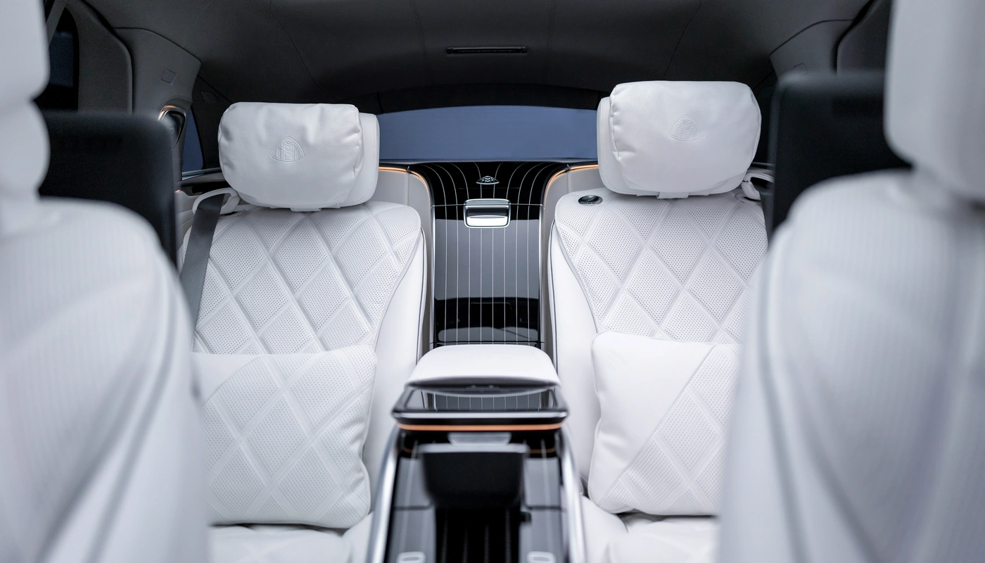 Mercedes Benz Maybach Eqs Suv - Interior Asientos Traseros