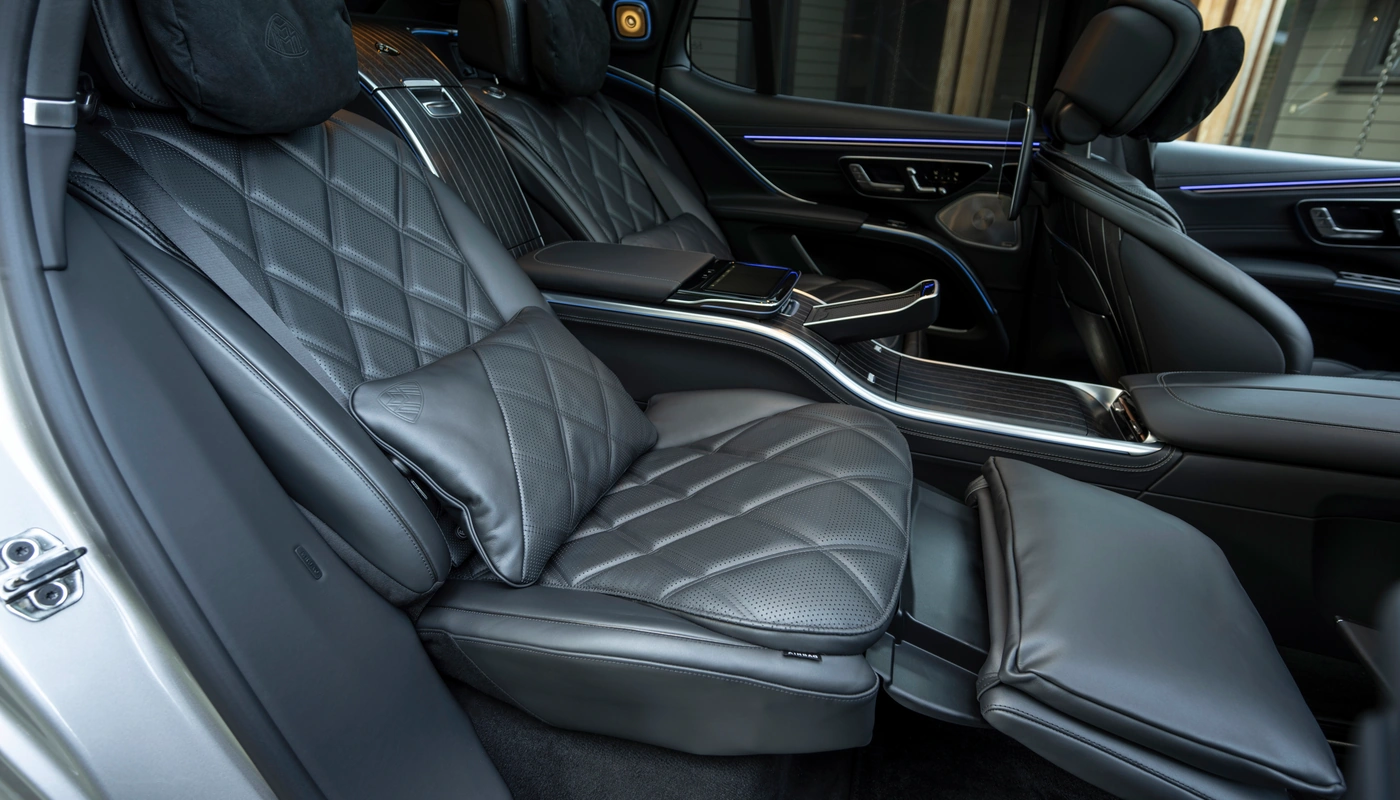 Mercedes Benz Maybach Eqs Suv - Interior Asientos Traseros