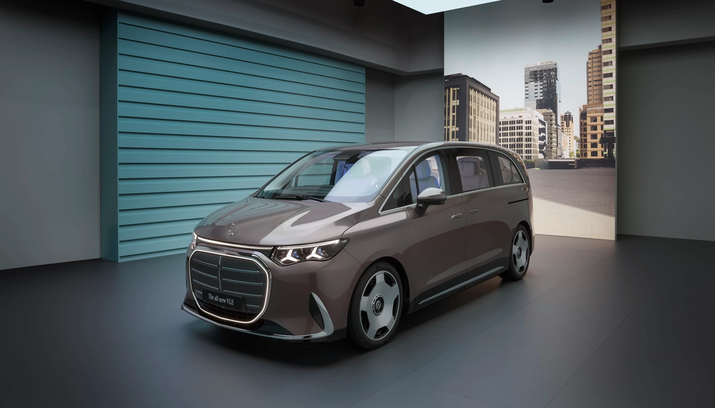 Mercedes Benz Vle - Contexto Estudio Exterior Frontal Izquierda