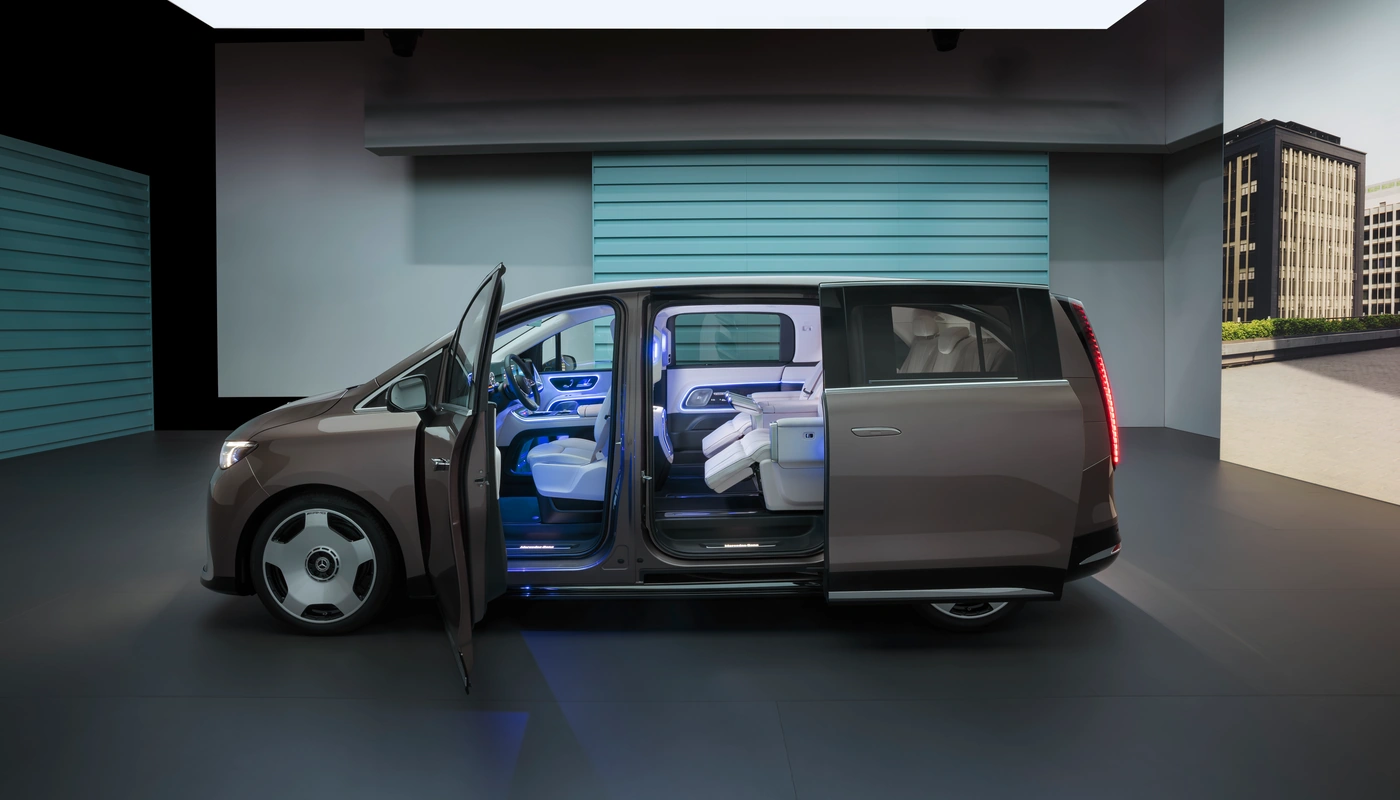 Mercedes Benz Vle - Contexto Estudio Exterior Lateral Izquierda