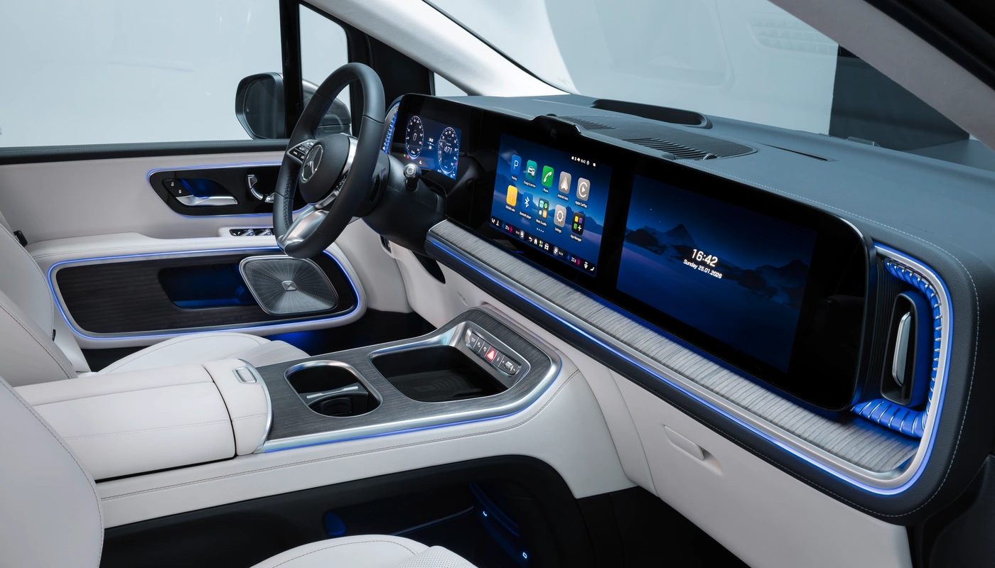 Mercedes Benz Vle - Interior Pantalla Central