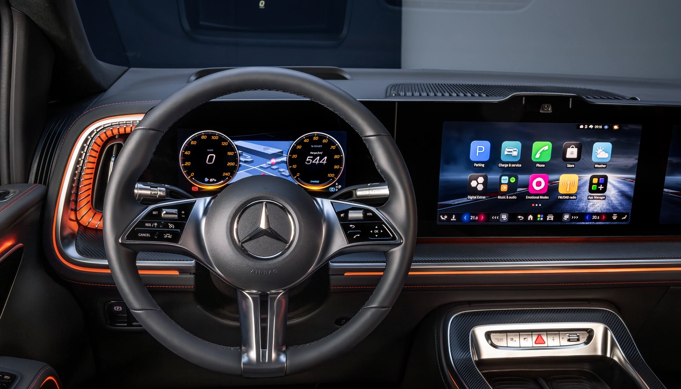 Mercedes Benz Vle - Interior Salpicadero Interior Volante