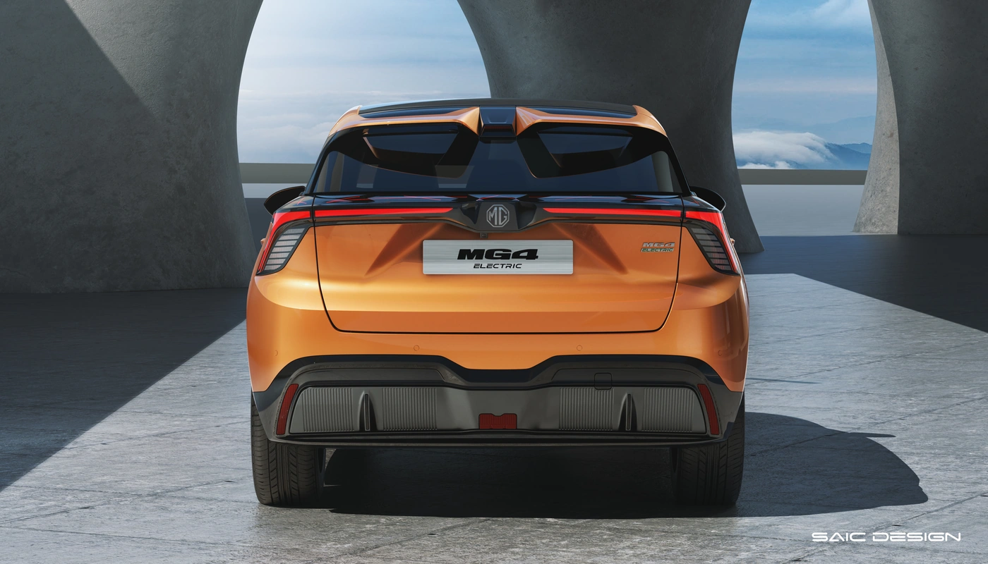 Mg Mg4 Ev - Contexto Estudio Exterior Trasera