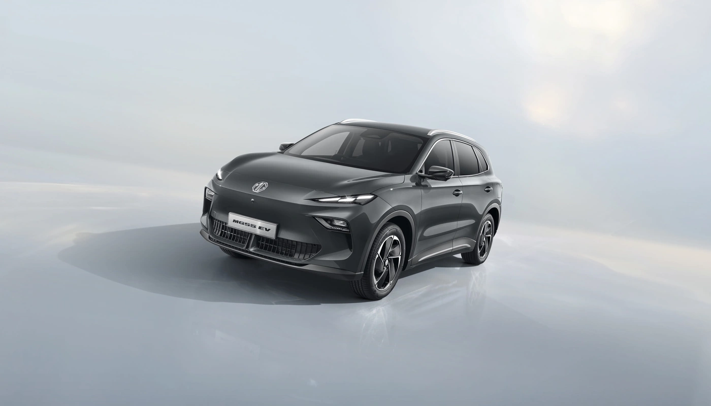 Mg Mgs5 Ev - Contexto Aparcado Exterior Frontal