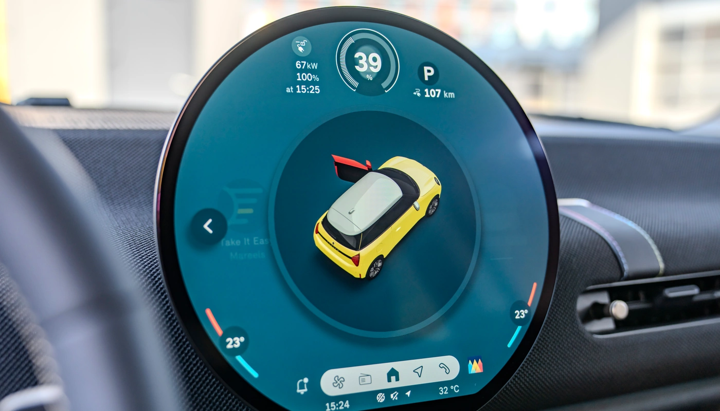 Mini Cooper - Interior Salpicadero Interior Pantalla Central