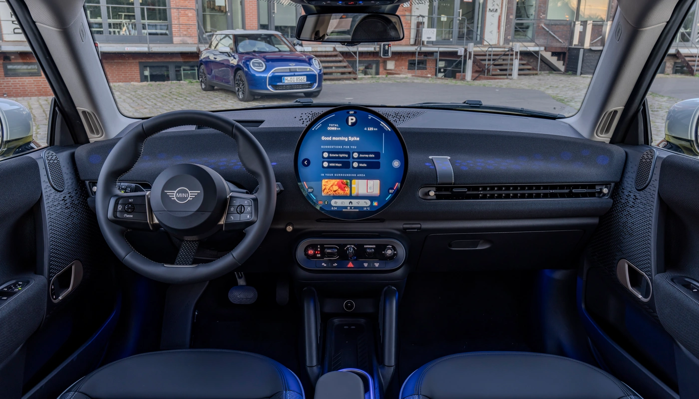 Mini Cooper - Interior Salpicadero Interior Pantalla Central Interior Volante