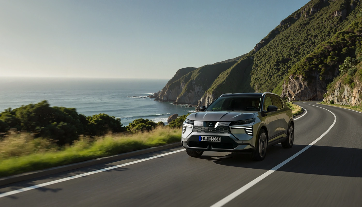 Mitsubishi Eclipse Cross - Contexto Entorno Real Contexto Conduciendo Exterior Frontal Izquierda