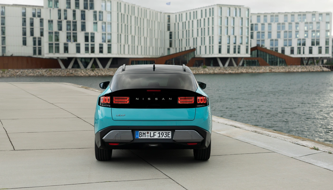 Nissan Leaf - Contexto Entorno Real Contexto Aparcado Exterior Trasera