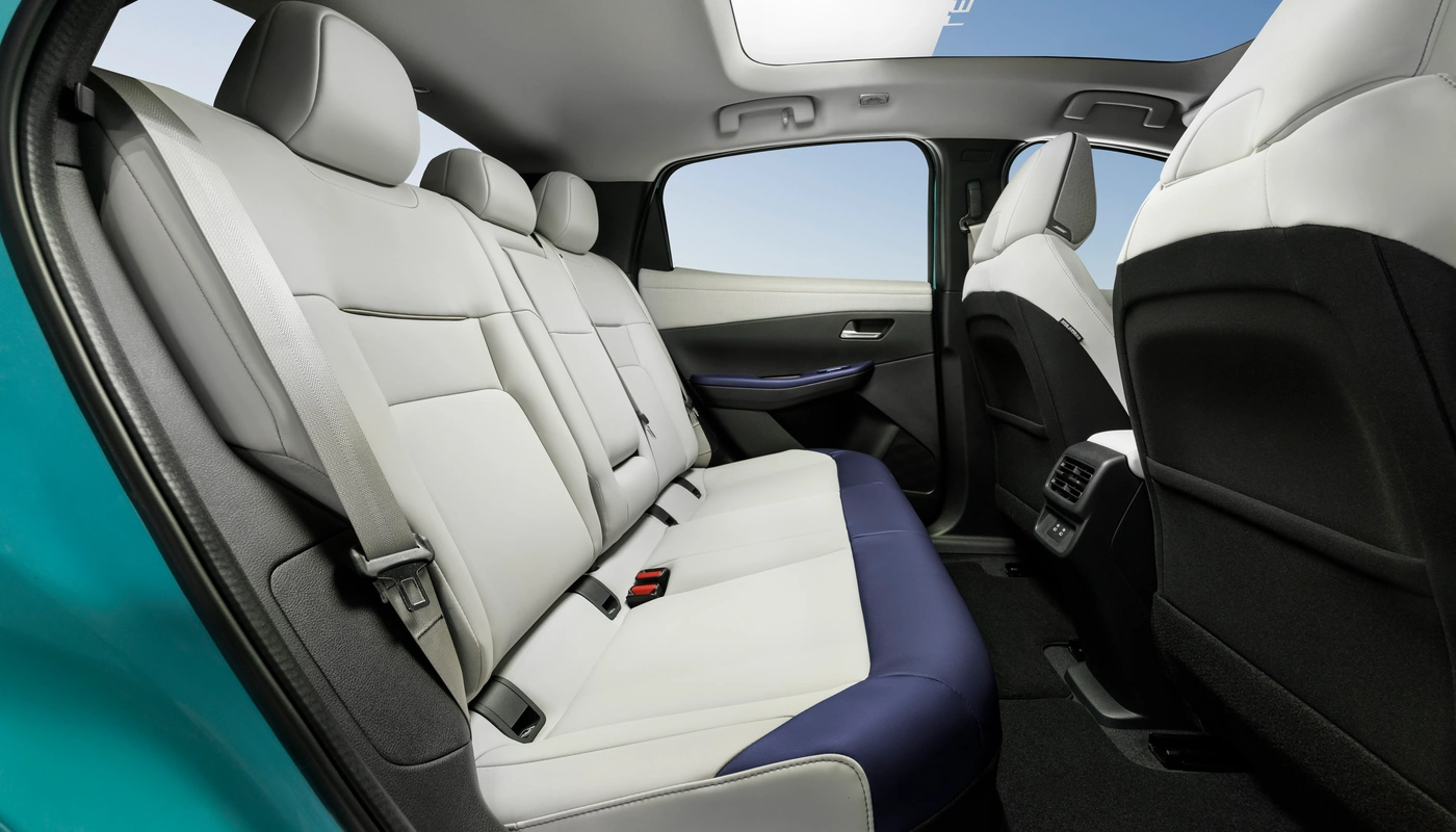 Nissan Leaf - Interior Asientos Traseros