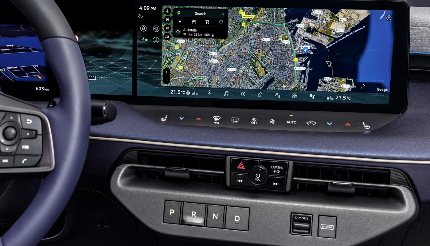 Nissan Leaf - Interior Pantalla Central