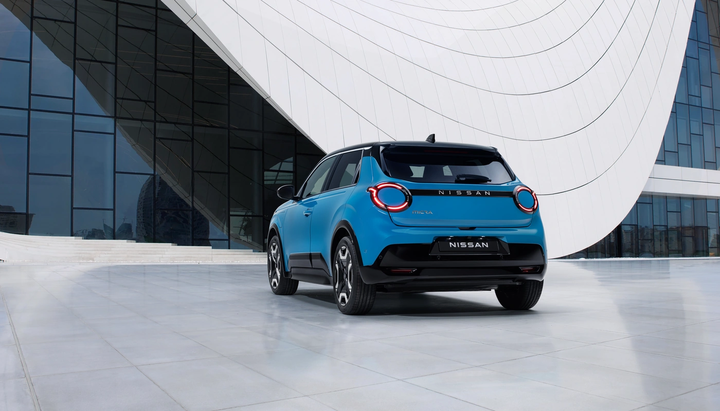 Nissan Micra - Contexto Entorno Real Contexto Aparcado Exterior Trasera Derecha