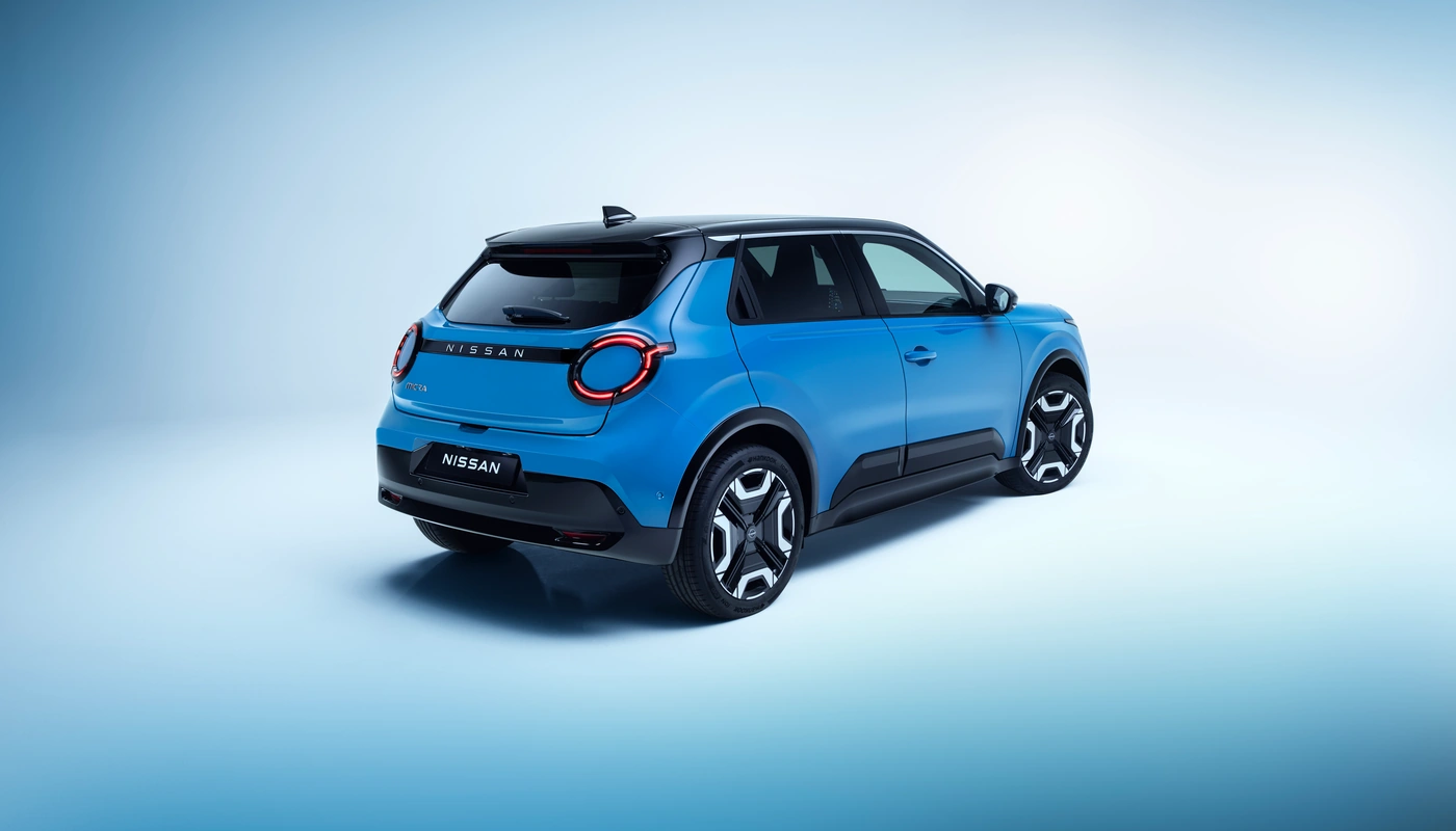 Nissan Micra - Contexto Estudio Contexto Aparcado Exterior Trasera Izquierda