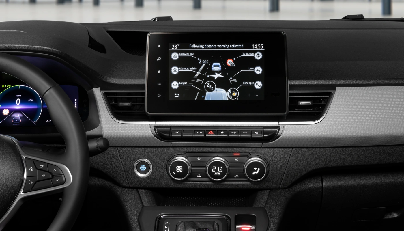 Nissan Townstar Combi Van - Interior Pantalla Central