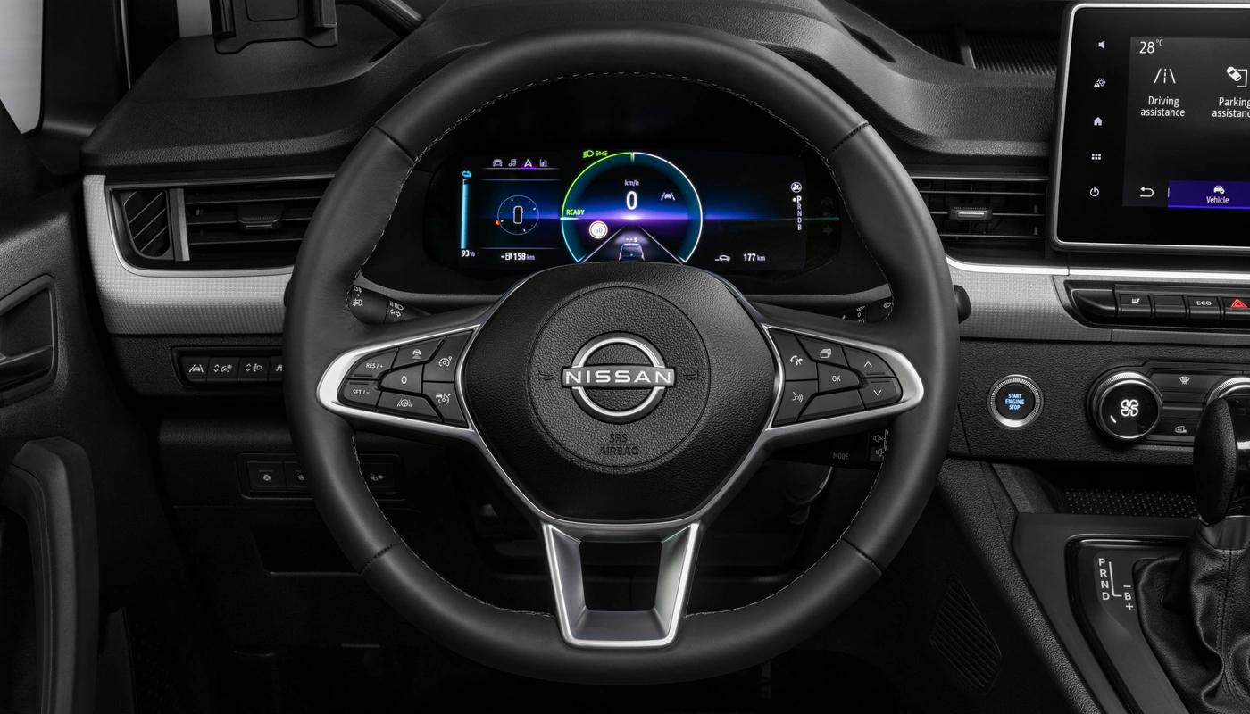 Nissan Townstar Combi Van - Interior Volante