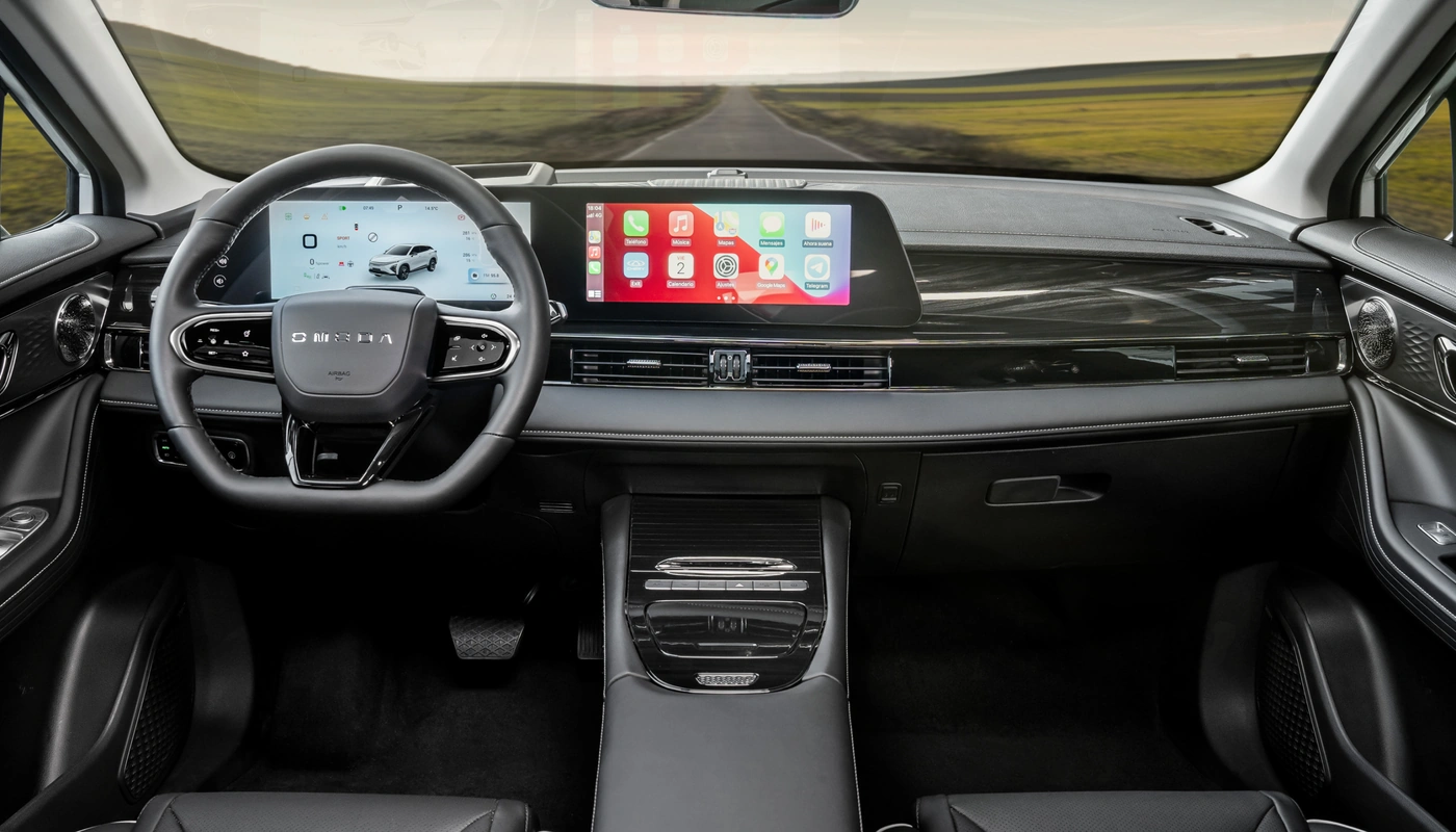 Omoda 5 Ev - Interior Salpicadero Interior Pantalla Central Interior Volante