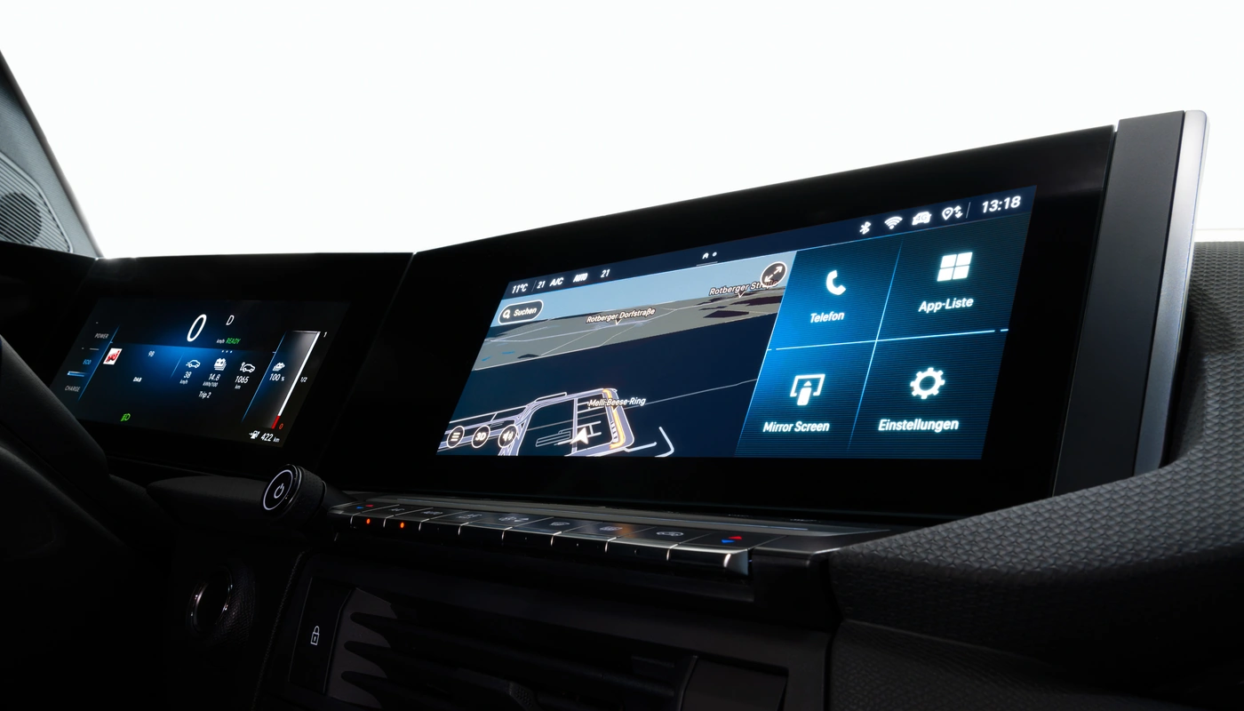 Opel Astra - Interior Pantalla Central