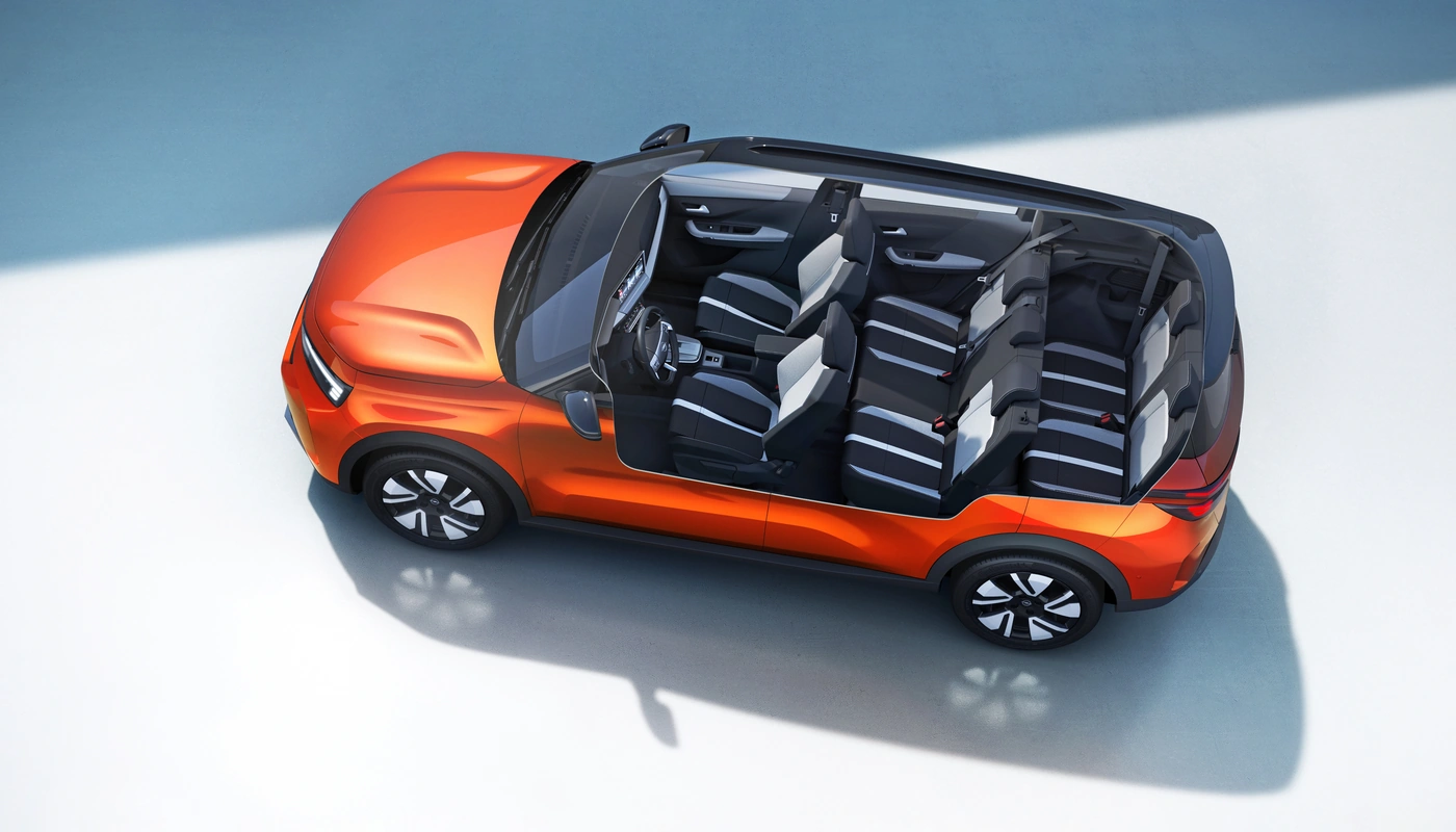 Opel Frontera - Interior Detalle