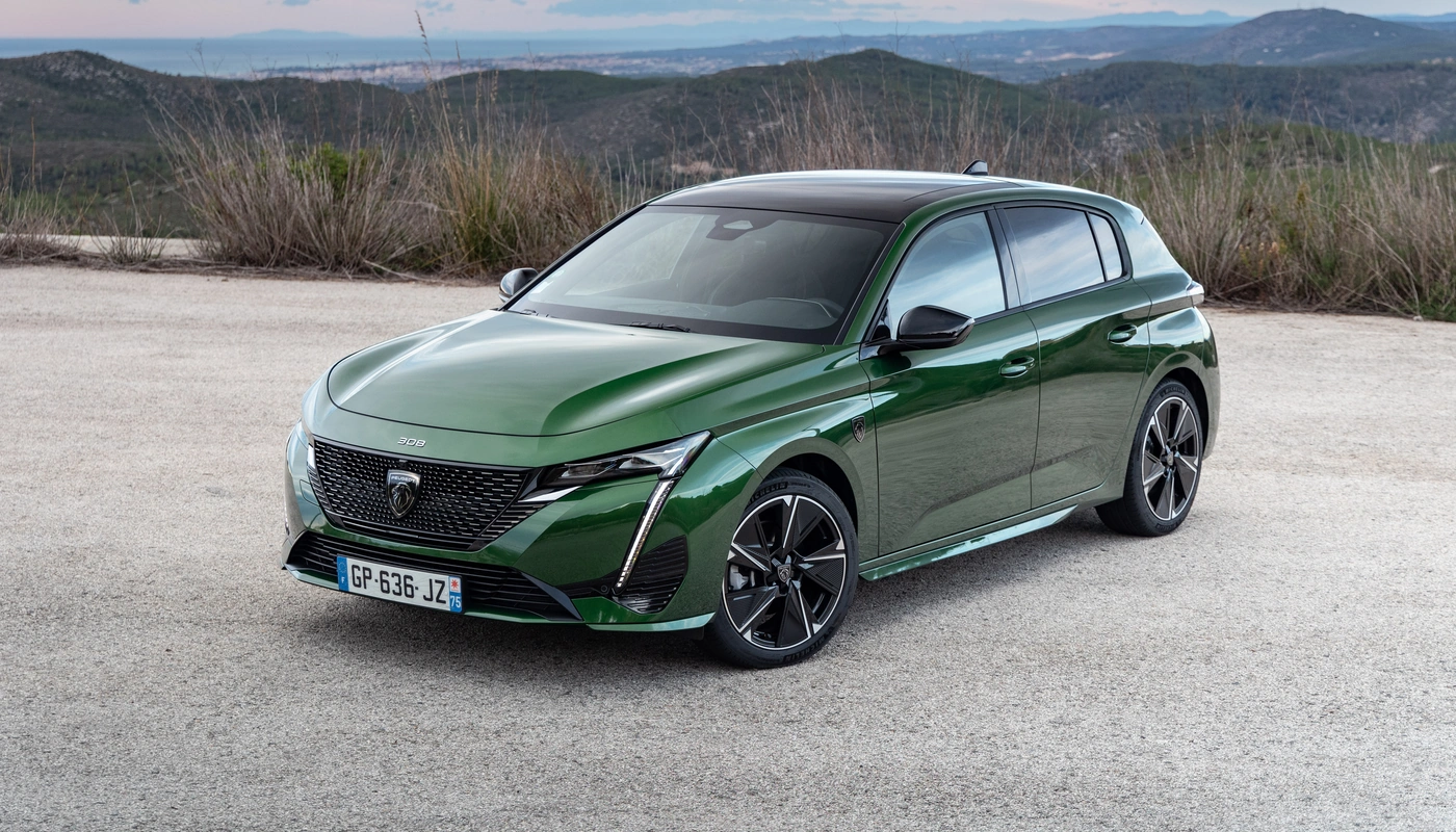 Peugeot E 308 - Contexto Entorno Real Contexto Aparcado Exterior Frontal Izquierda