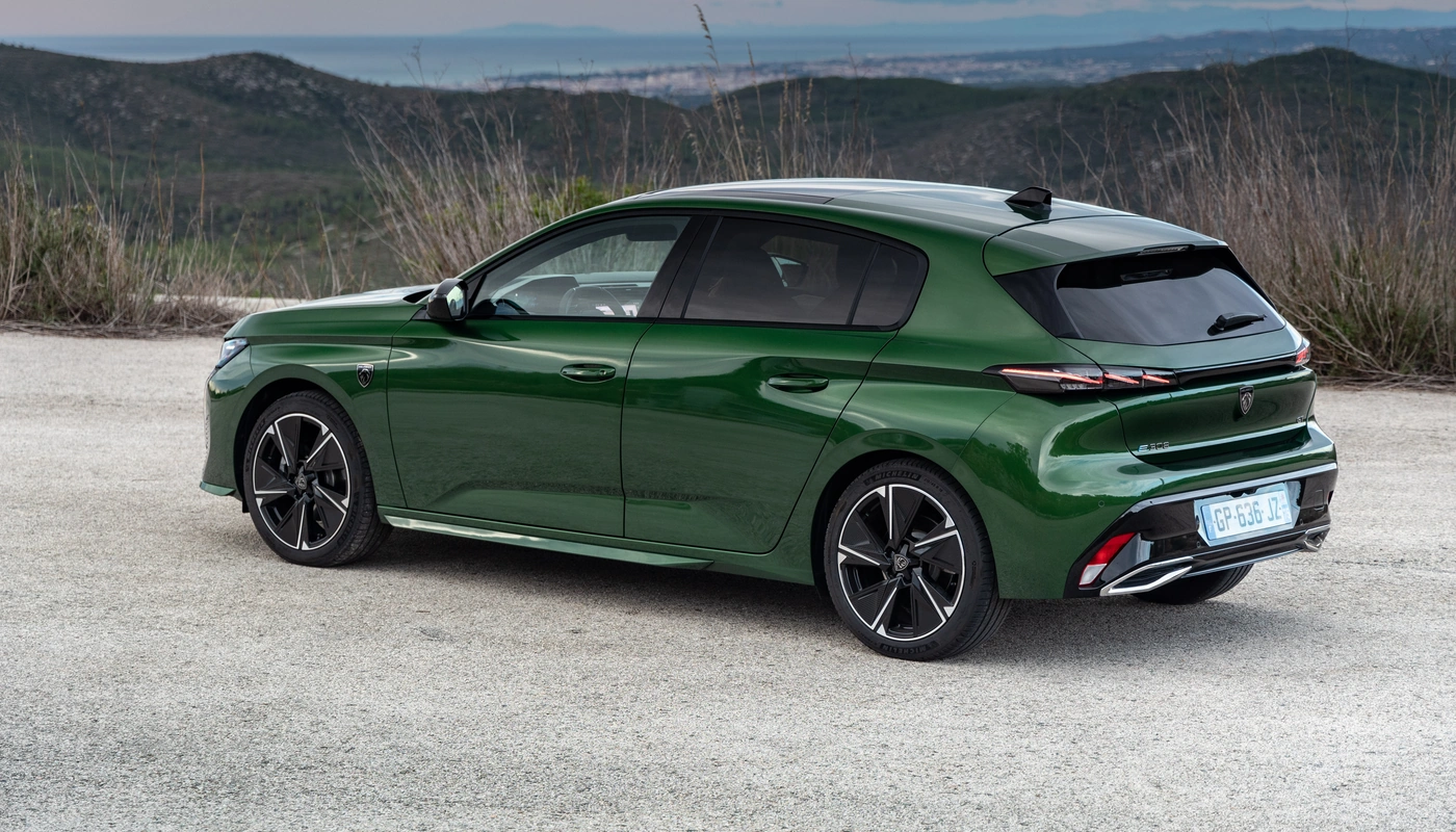 Peugeot E 308 - Contexto Entorno Real Contexto Aparcado Exterior Trasera Derecha