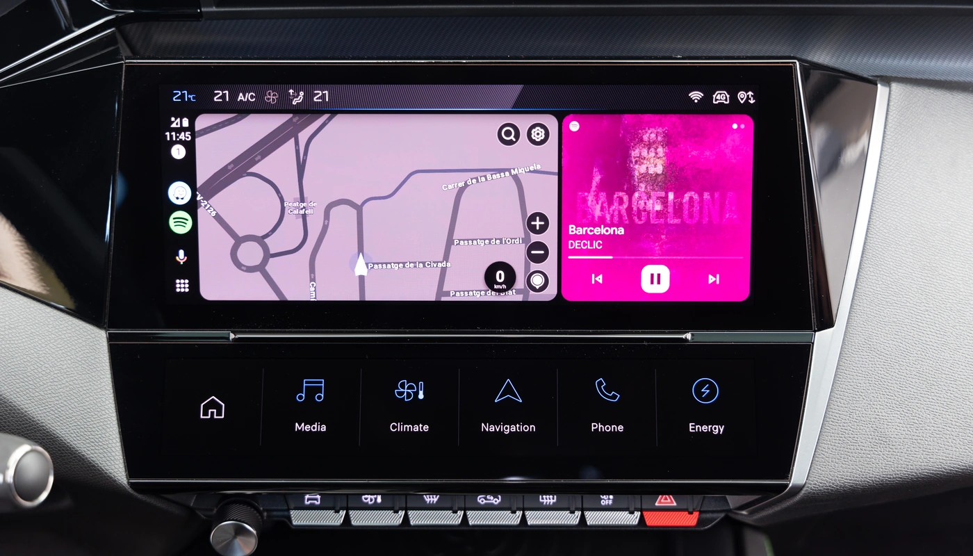 Peugeot E 308 - Interior Pantalla Central