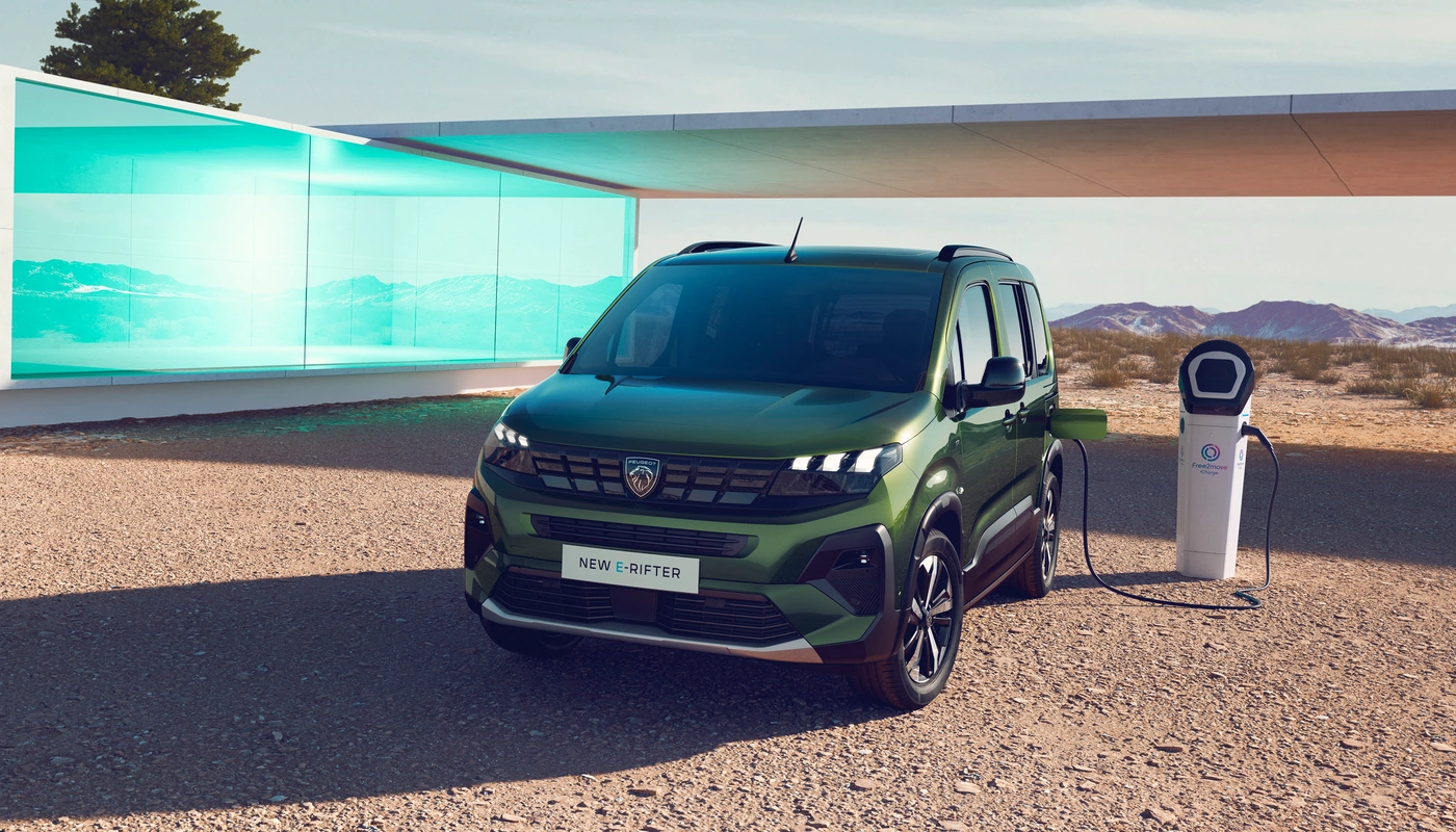 Peugeot E Rifter - Contexto Estudio Carga Estacion