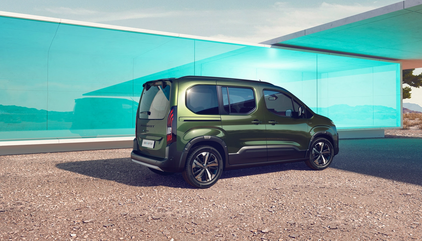 Peugeot E Rifter - Contexto Estudio Contexto Aparcado Exterior Lateral Derecha