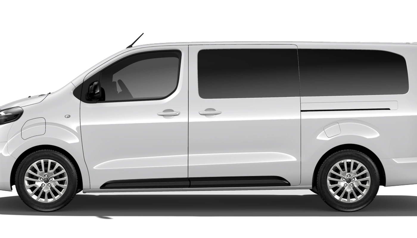 Peugeot Traveller Long - Contexto Estudio Contexto Aparcado Exterior Lateral Izquierda