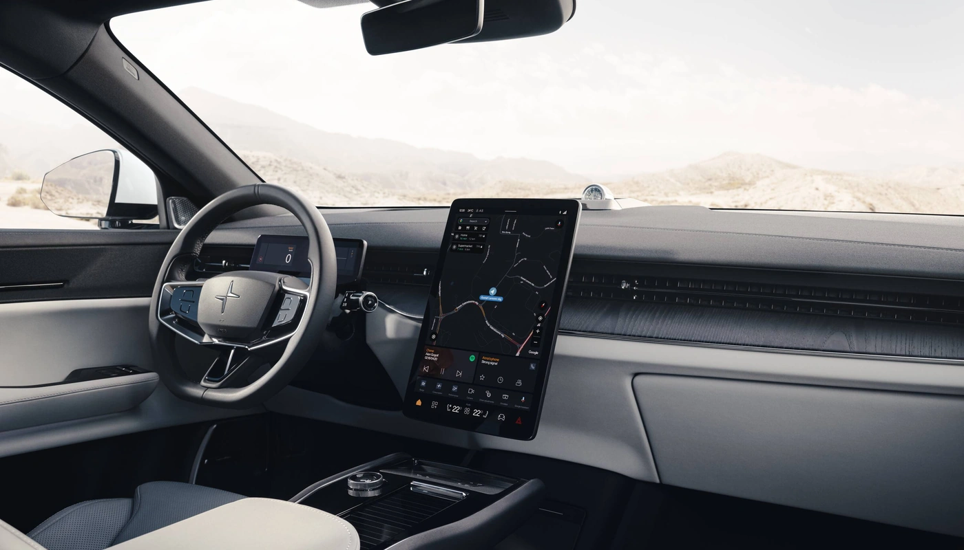 Polestar 3 - Interior Salpicadero Interior Pantalla Central Interior Volante