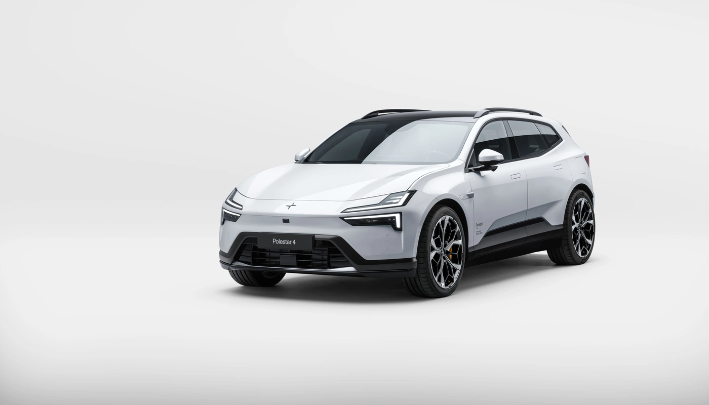 Polestar 4 Suv - Contexto Estudio Contexto Aparcado Exterior Frontal Izquierda