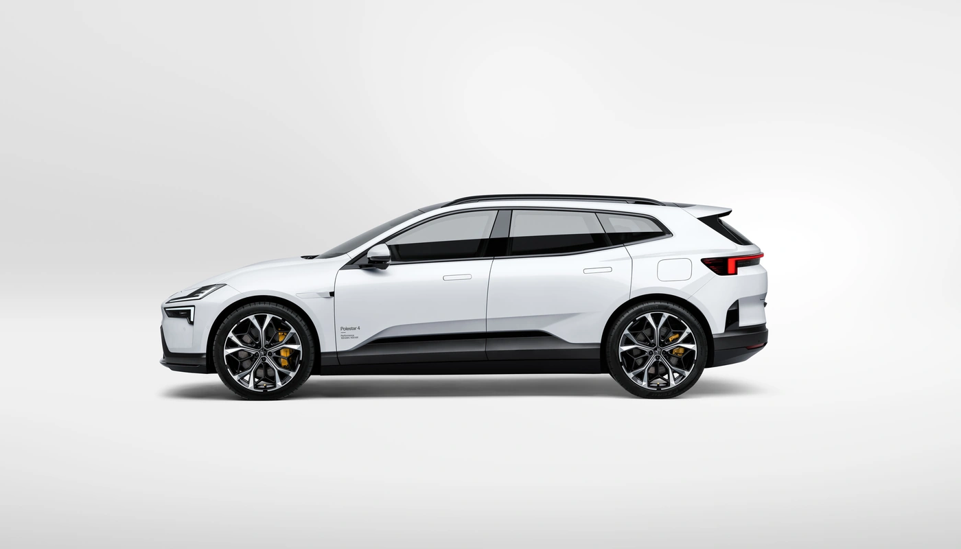 Polestar 4 Suv - Contexto Estudio Contexto Aparcado Exterior Lateral Izquierda