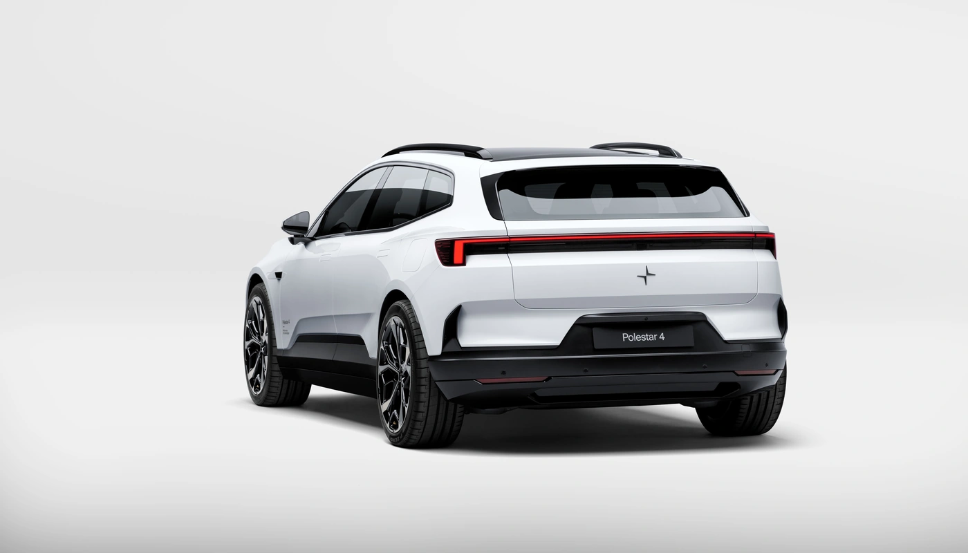 Polestar 4 Suv - Contexto Estudio Contexto Aparcado Exterior Trasera Exterior Trasera Derecha