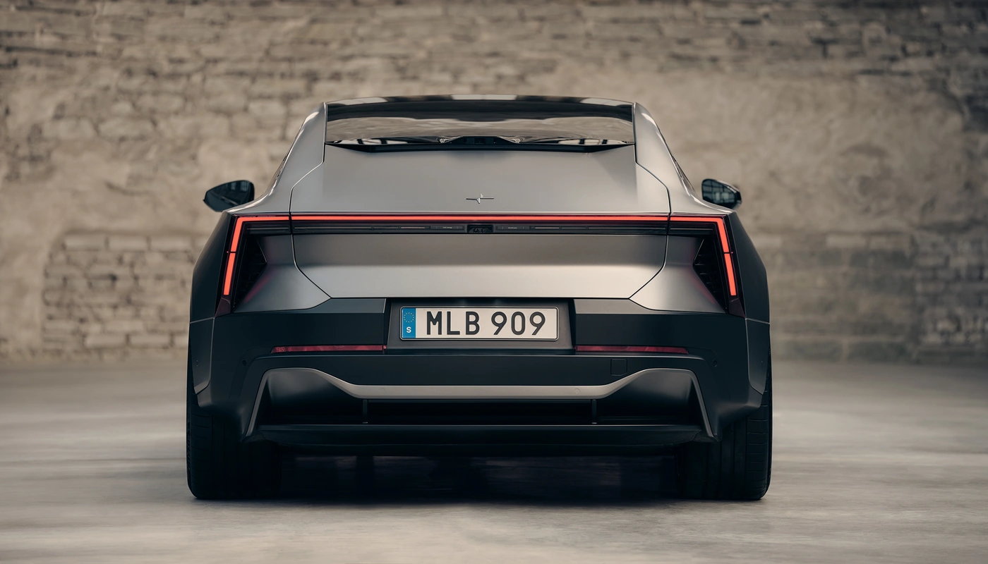 Polestar 5 - Contexto Entorno Real Contexto Aparcado Exterior Trasera