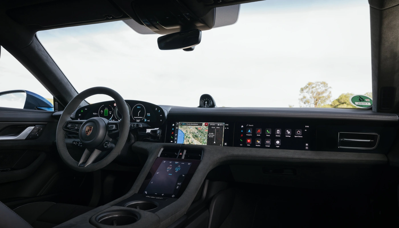 Porsche Taycan Cross Turismo - Interior Salpicadero Interior Pantalla Central Interior Volante