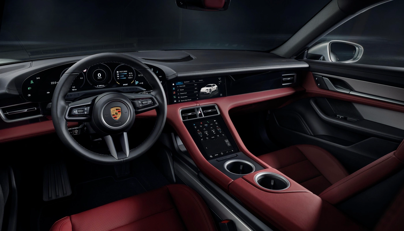 Porsche Taycan Sport Turismo - Interior Salpicadero Interior Pantalla Central Interior Volante