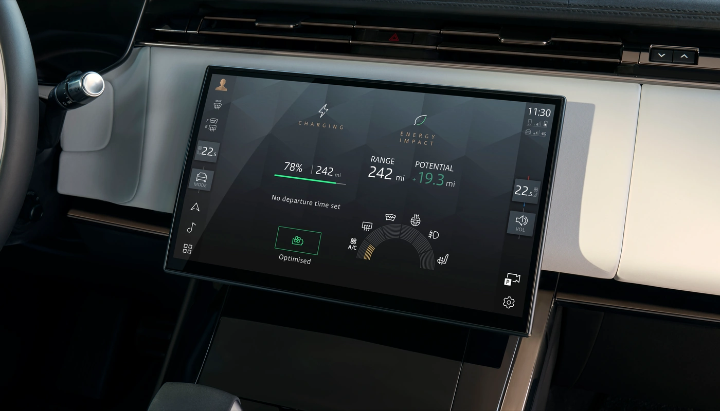 Range Rover Range Rover Sport - Interior Pantalla Central
