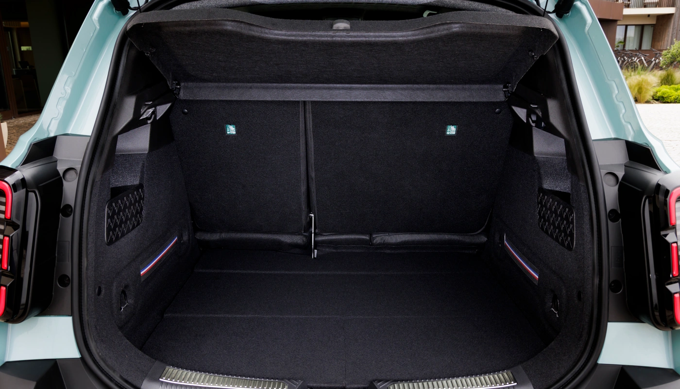 Renault 4 - Almacenamiento Maletero