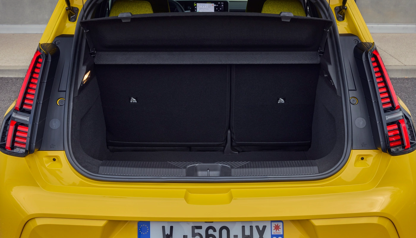 Renault 5 - Almacenamiento Maletero