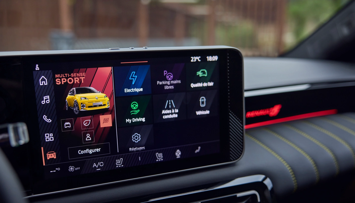 Renault 5 - Interior Pantalla Central