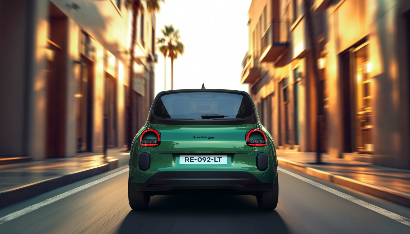 Renault Twingo - Contexto Estudio Contexto Conduciendo Exterior Trasera