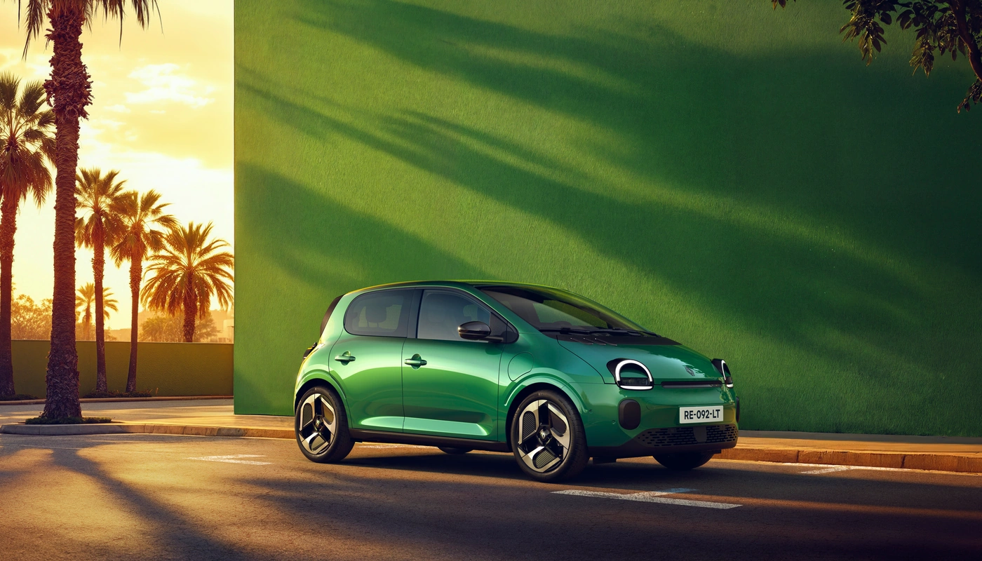 Renault Twingo - Contexto Estudio Recortado Contexto Aparcado Exterior Lateral Derecha