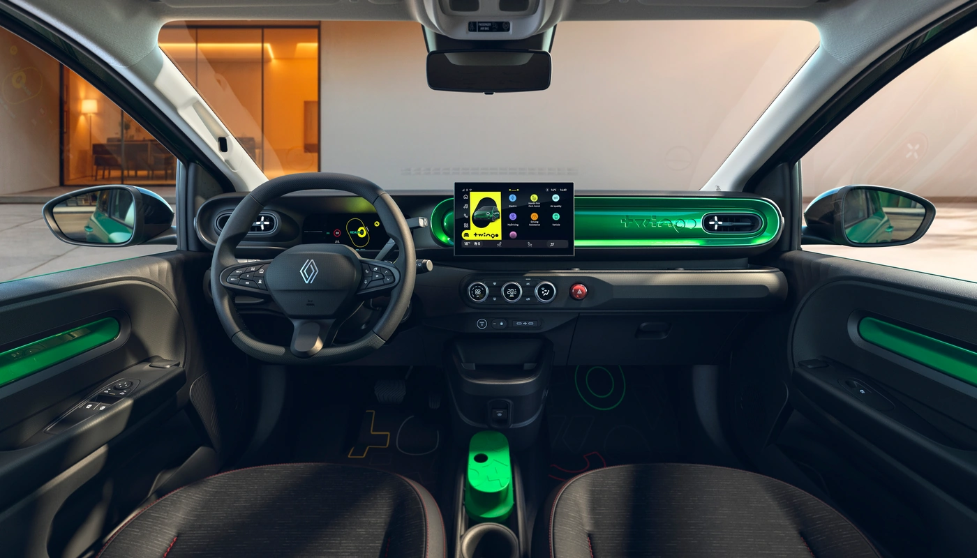Renault Twingo - Interior Salpicadero Interior Pantalla Central Interior Volante