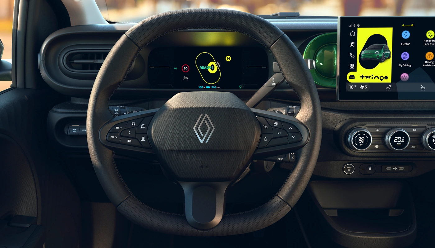 Renault Twingo - Interior Salpicadero Interior Volante