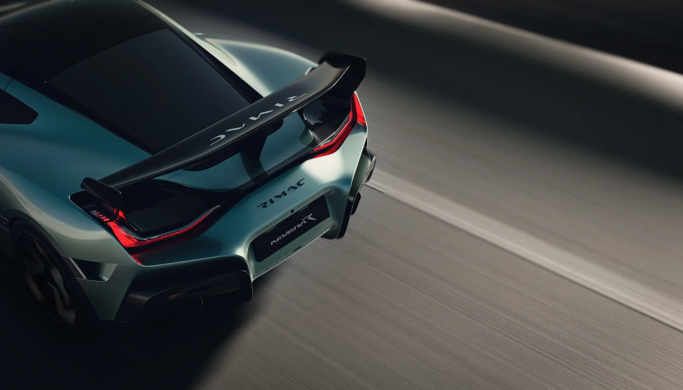 Rimac Nevera R - Contexto Estudio Exterior Trasera